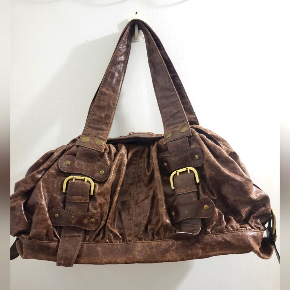Leather women's purse